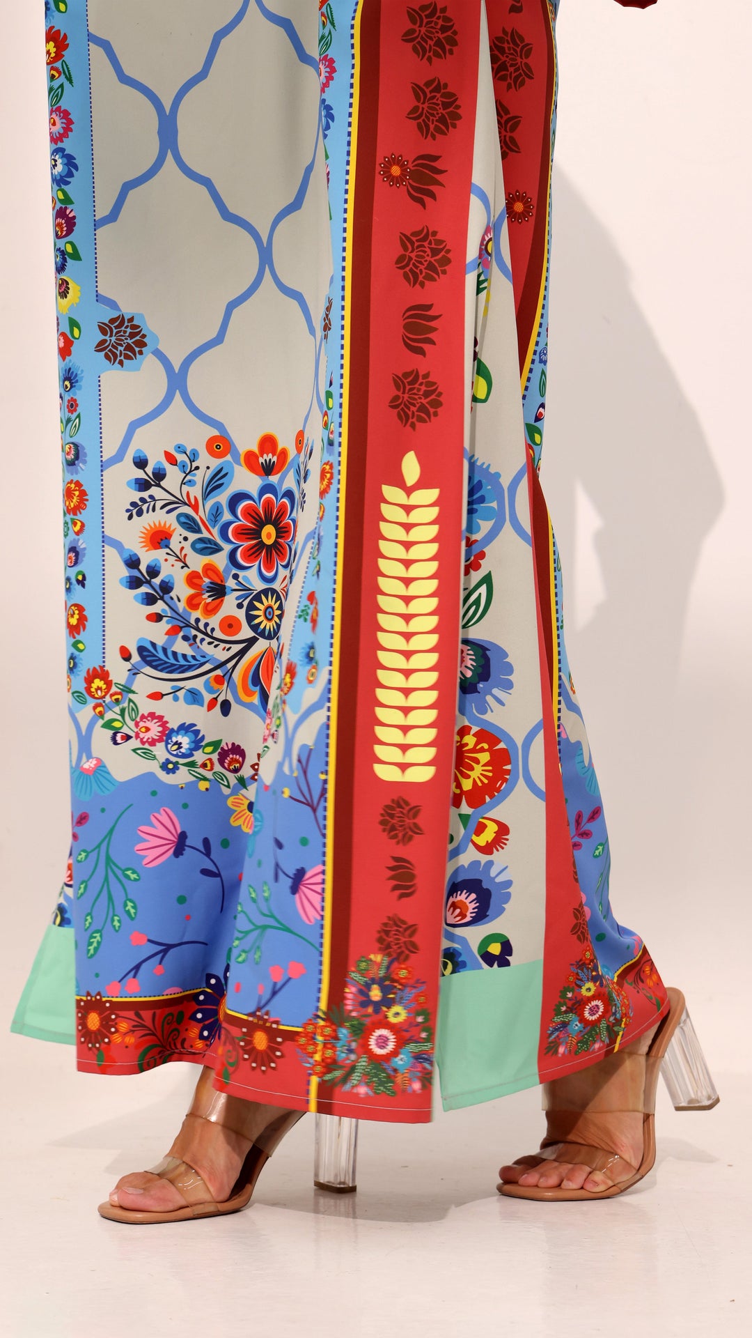 Vibrant Oasis Kaftan Dress