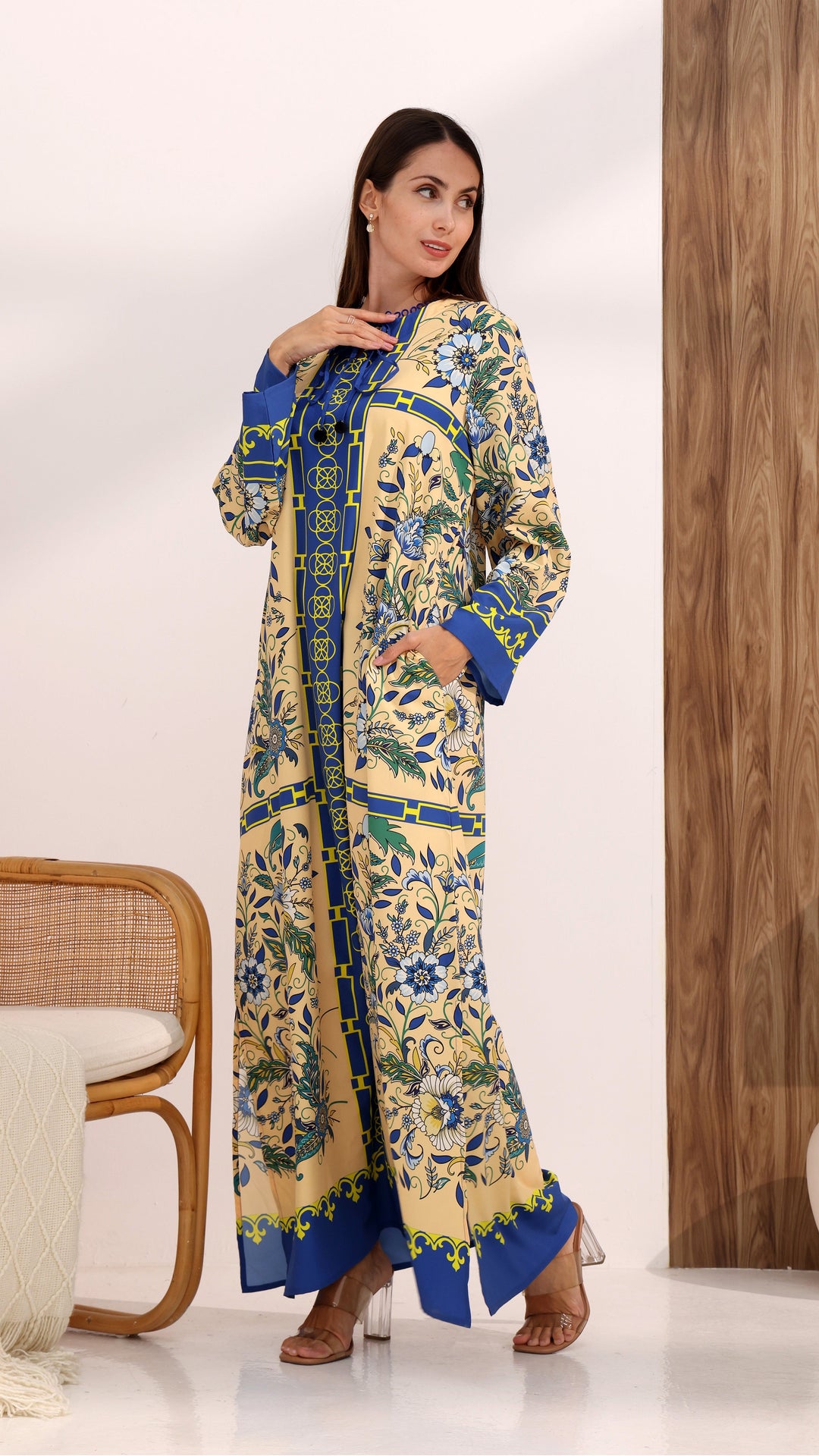 Iridesca Kaftan Dress