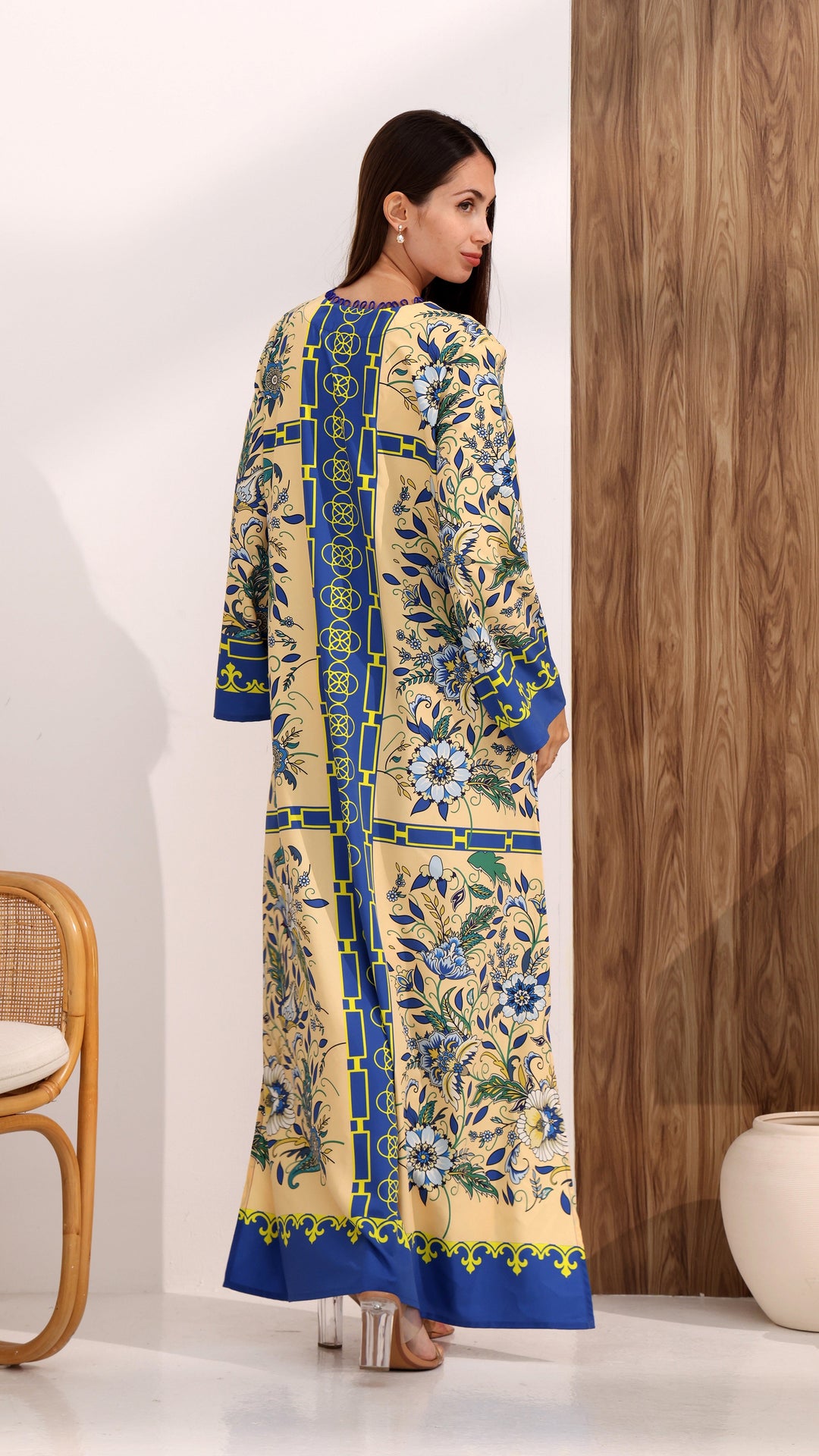 Iridesca Kaftan Dress