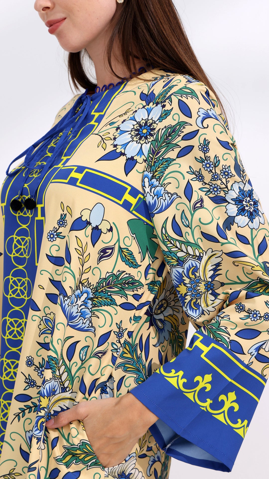 Iridesca Kaftan Dress