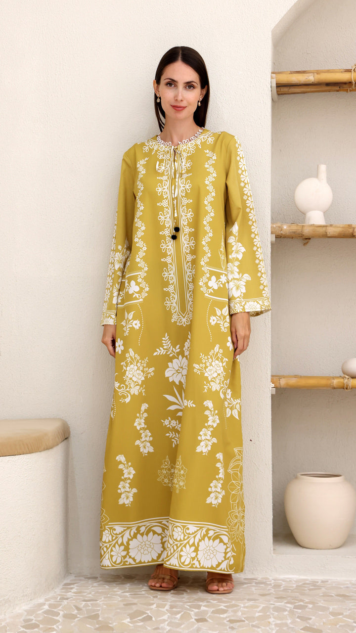 Sylvie Kaftan Dress