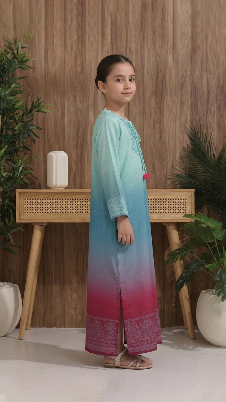 Seramira Kids Kaftan Dress