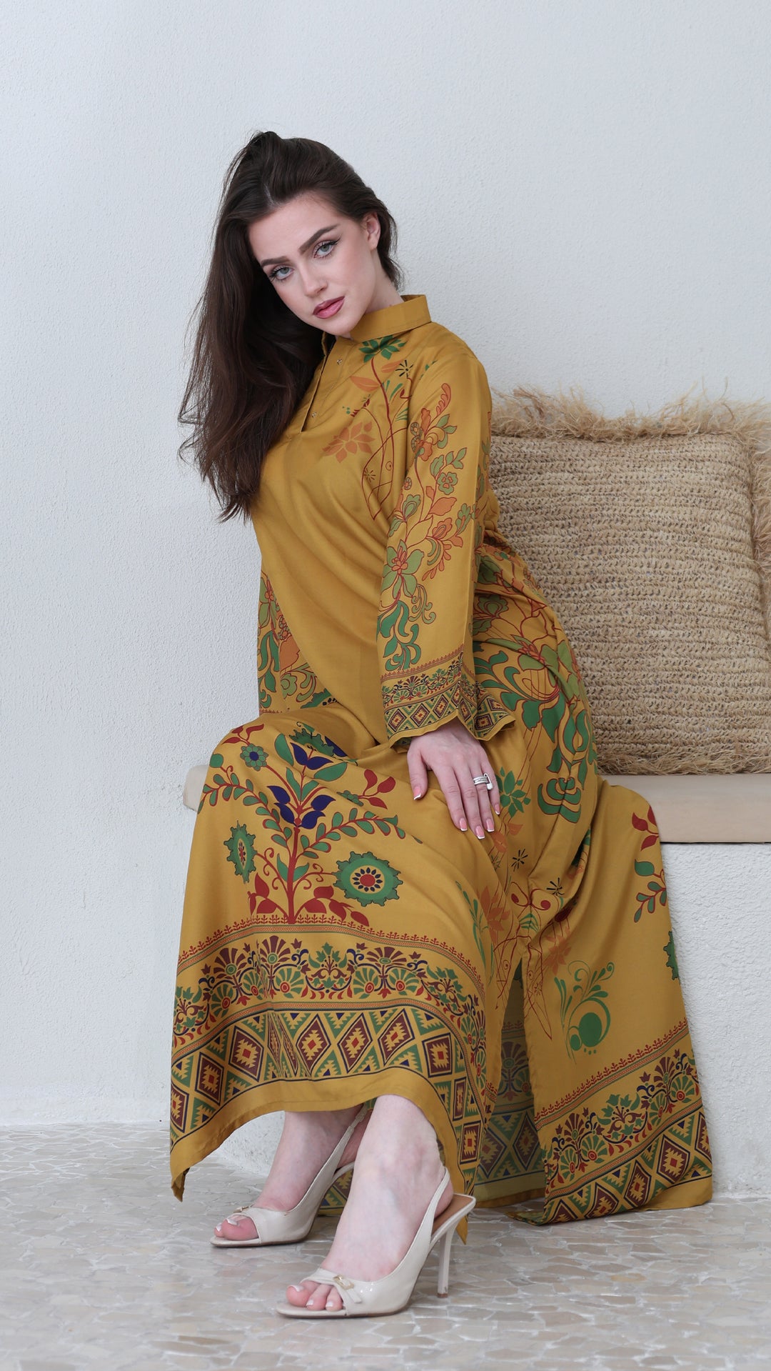 Tavira Kaftan Dress