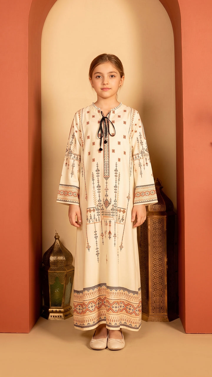 Albiya Kids Kaftan Dress