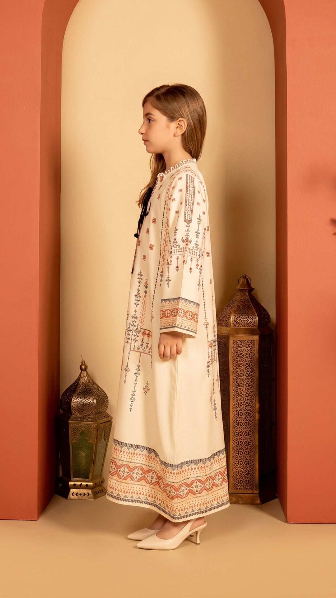 Albiya Kids Kaftan Dress
