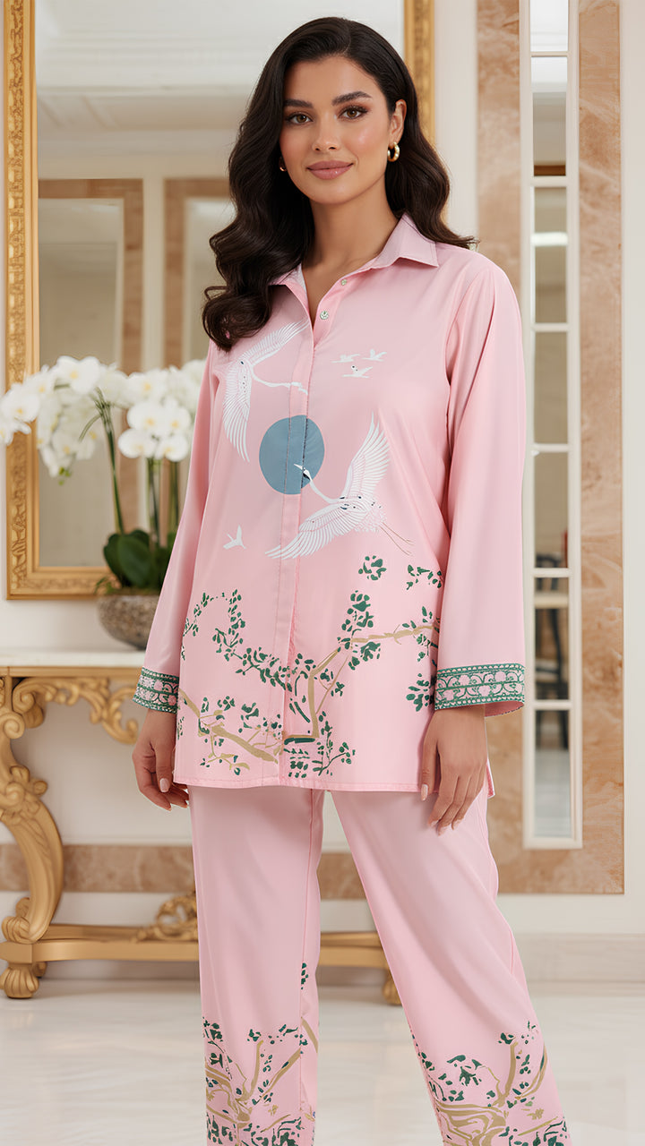 Selene Pink Matching Co-ord Set