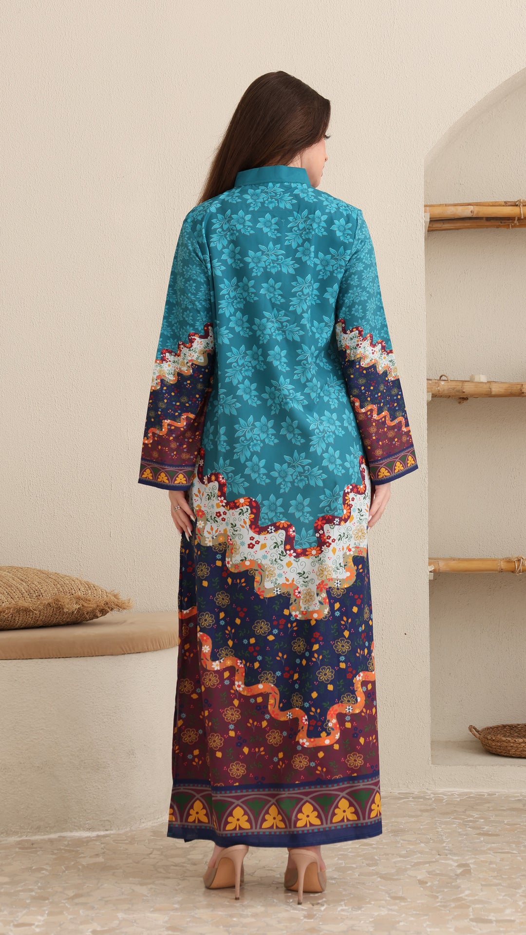 Rubelina Ciel Kaftan Dress