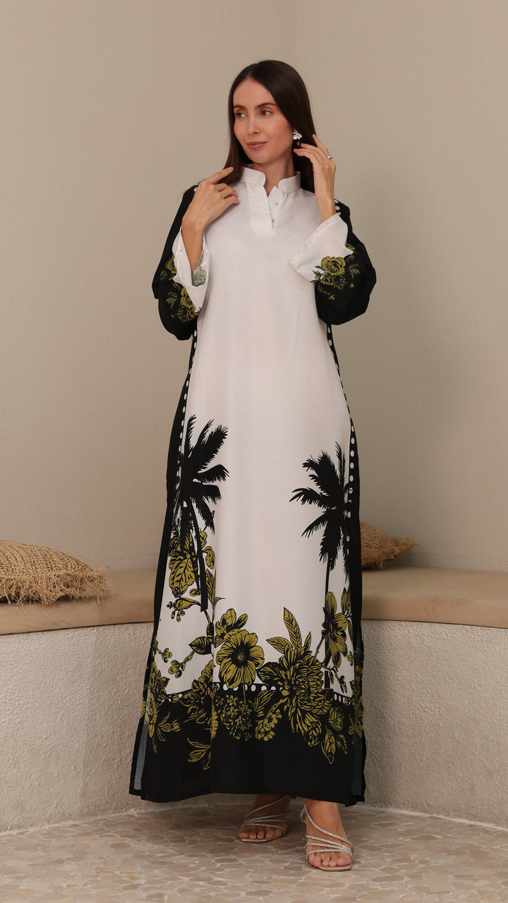 Zavielle Kaftan Dress