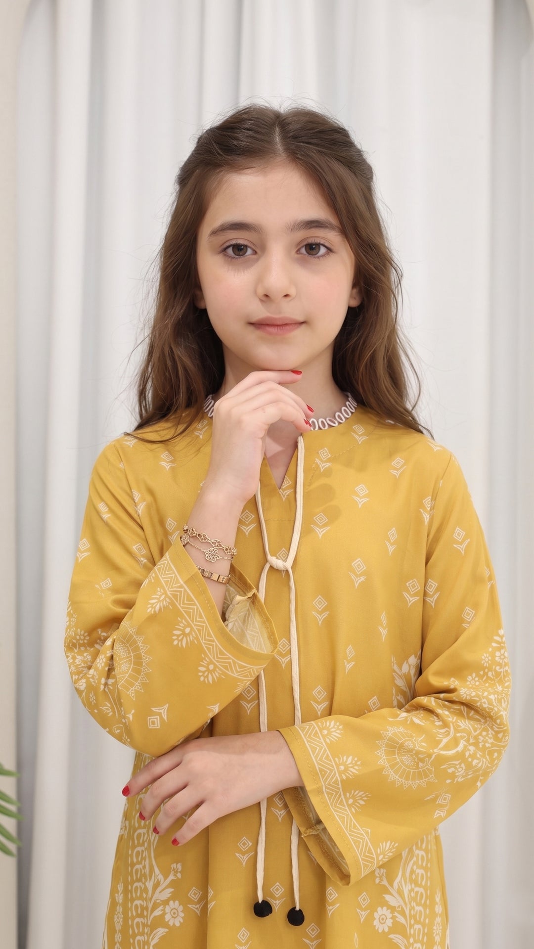 Zephara Kids Kaftan Dress