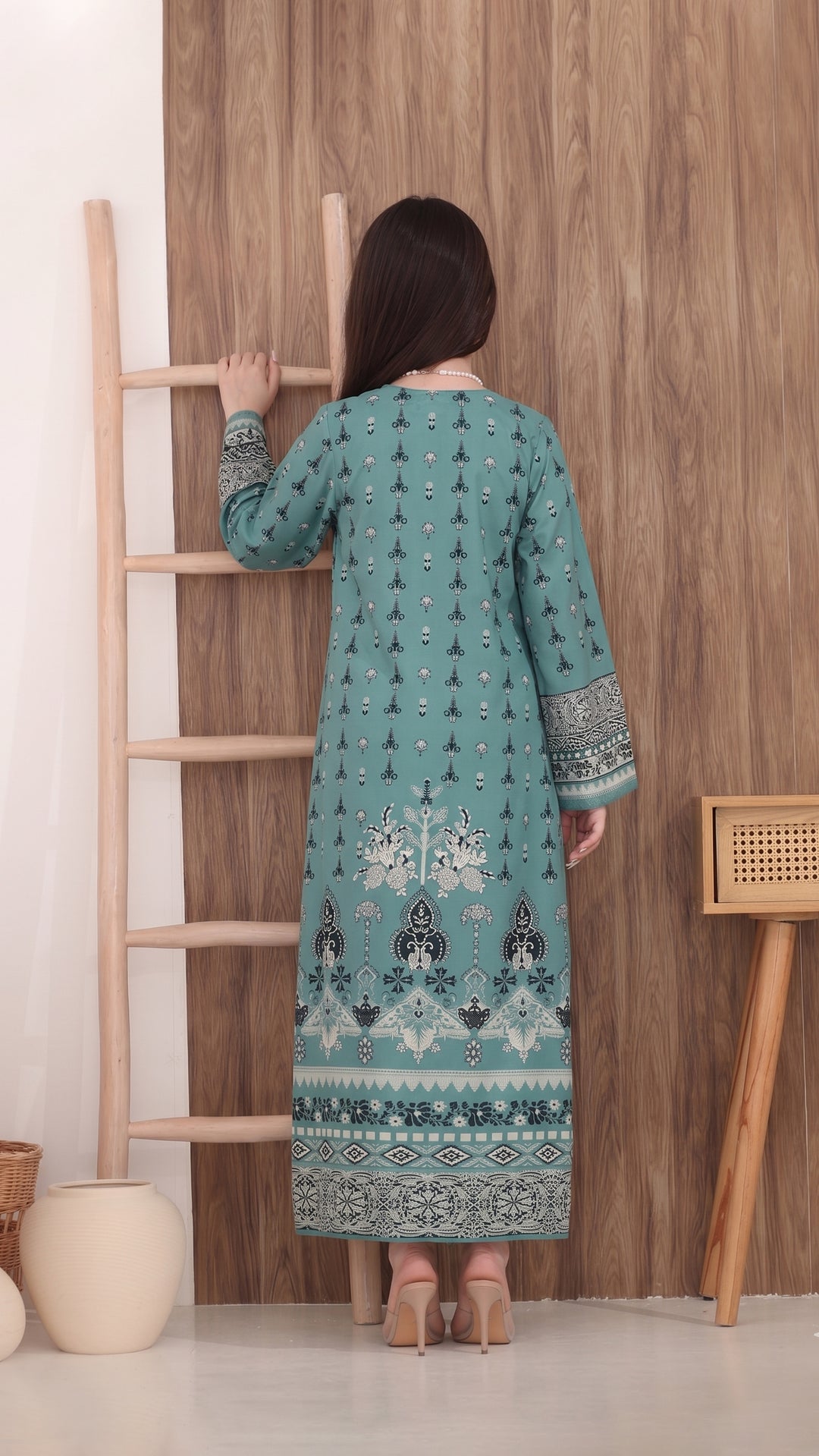 Zelijah Kids Kaftan Dress