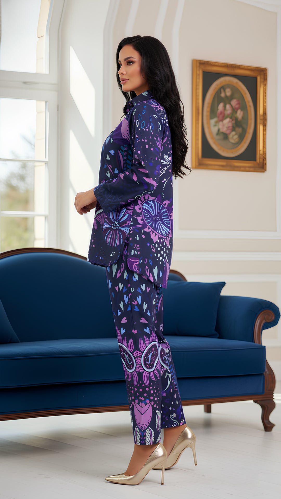 Mirelle Blue Matching Co-ord Set