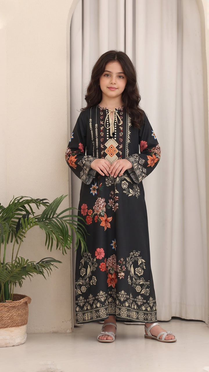 Azurielle Kids Kaftan Dress