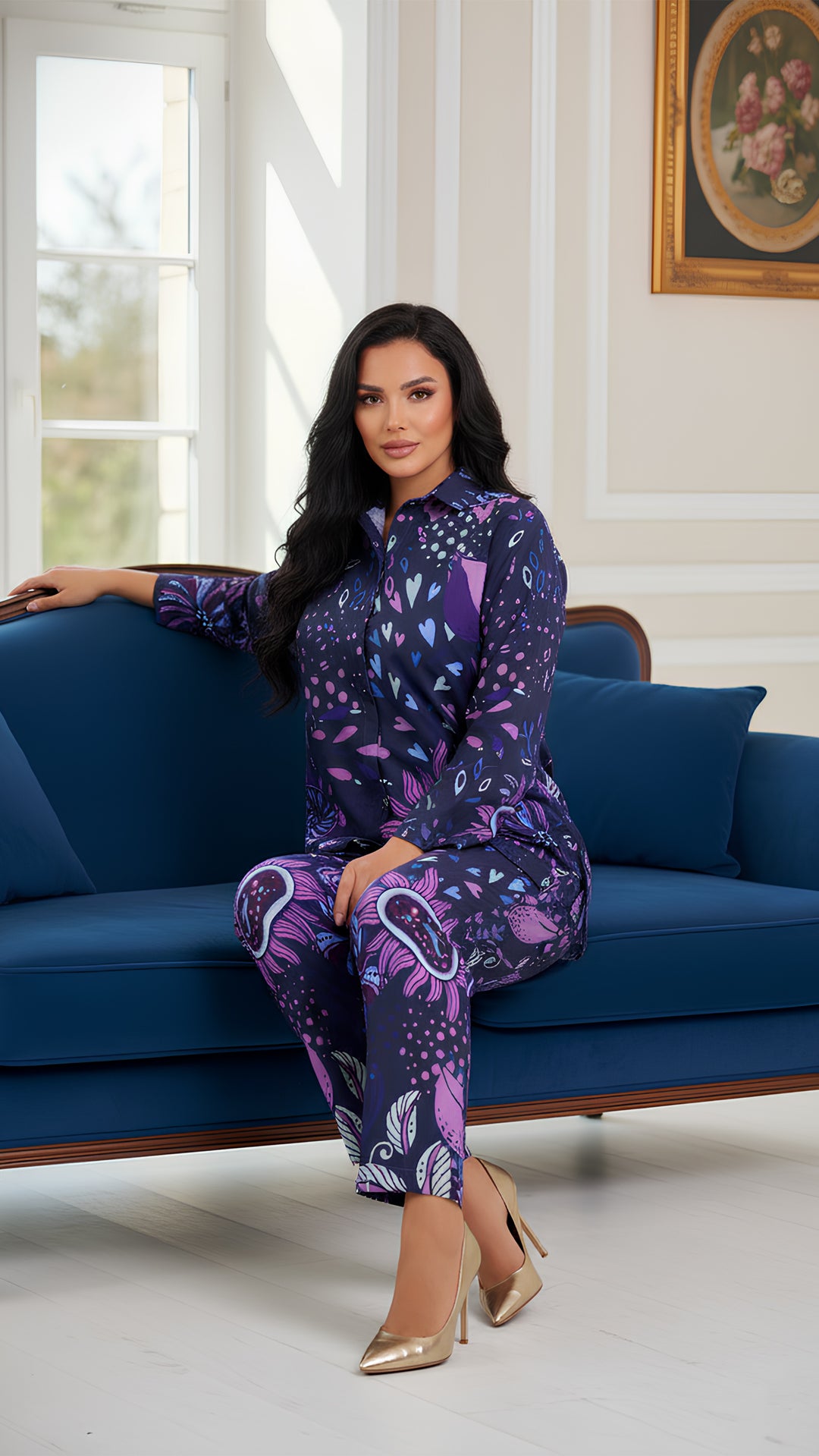 Mirelle Blue Matching Co-ord Set