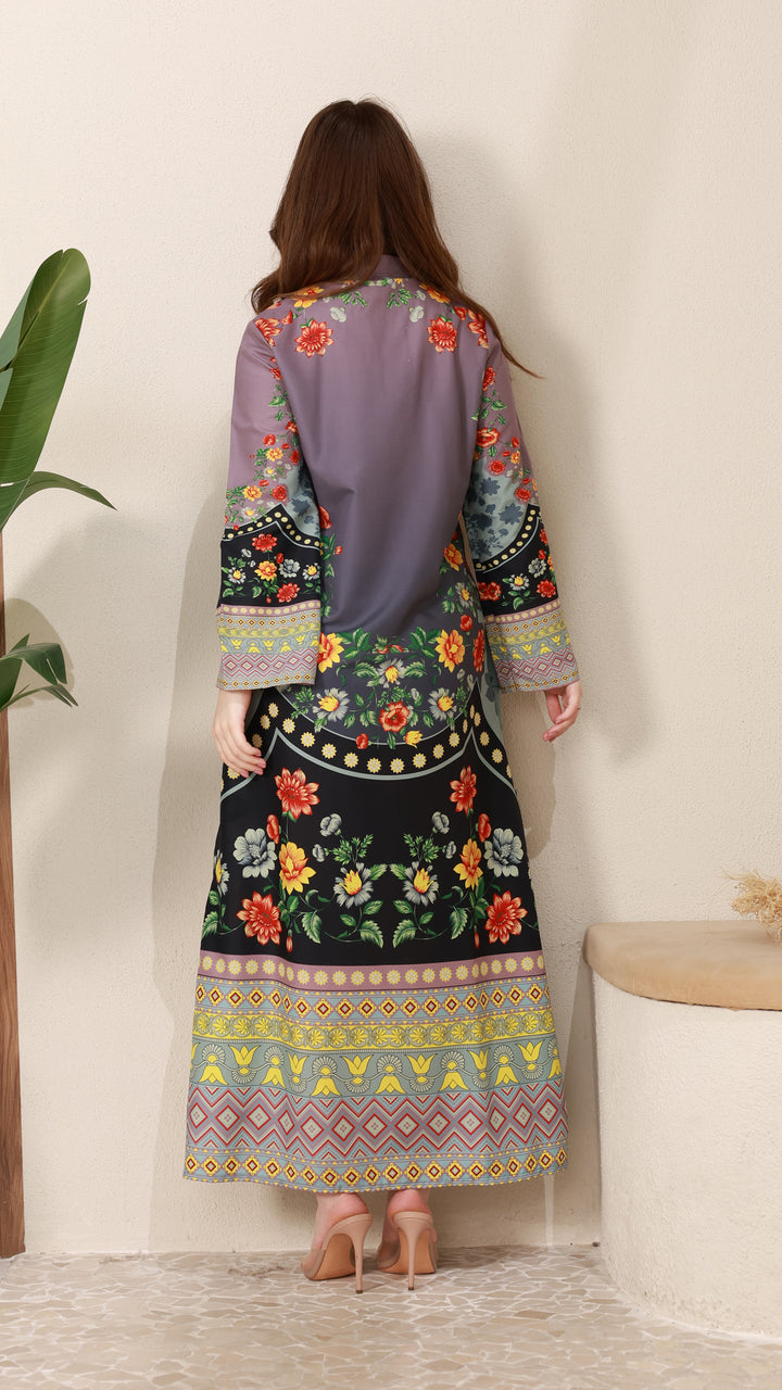 Stravine Kaftan Dress