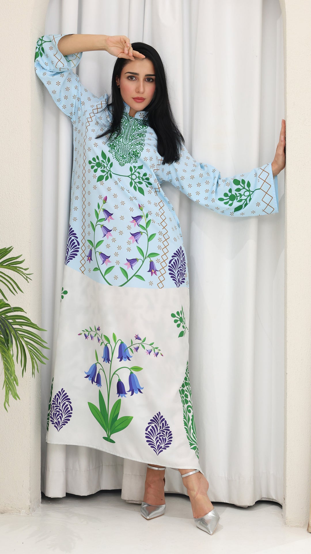 Aurevyn Kaftan Dress