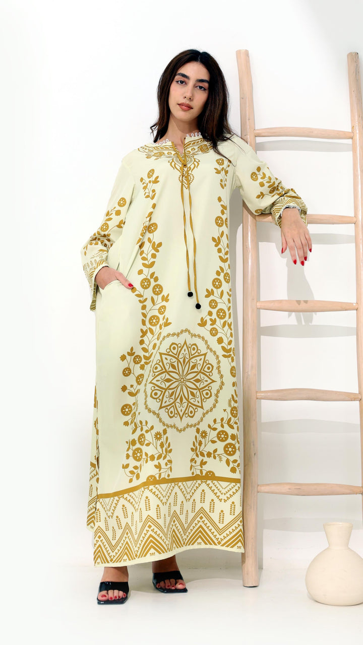 Aurelya Pearl Kaftan Dress