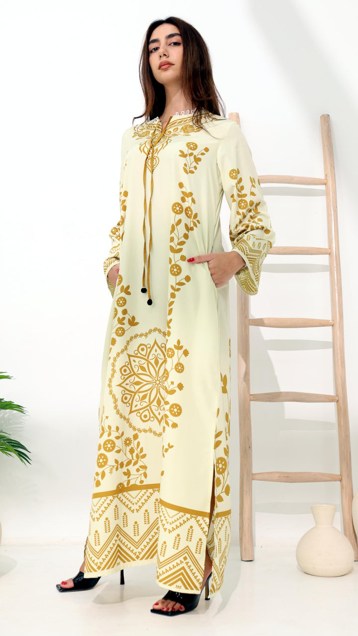 Aurelya Pearl Kaftan Dress