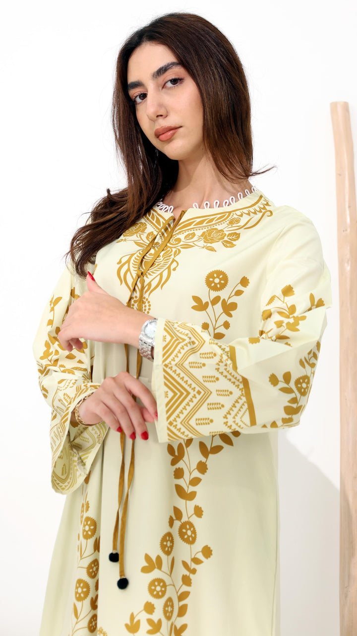 Aurelya Pearl Kaftan Dress