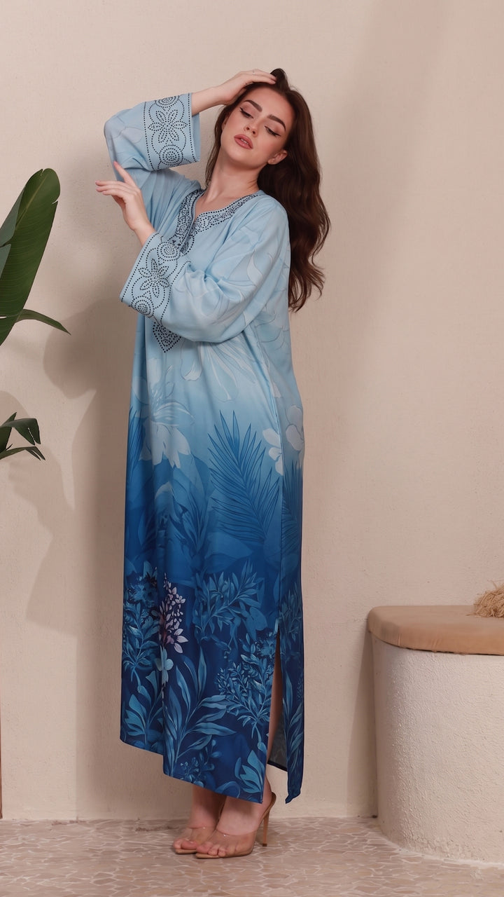Seralune Kaftan Dress