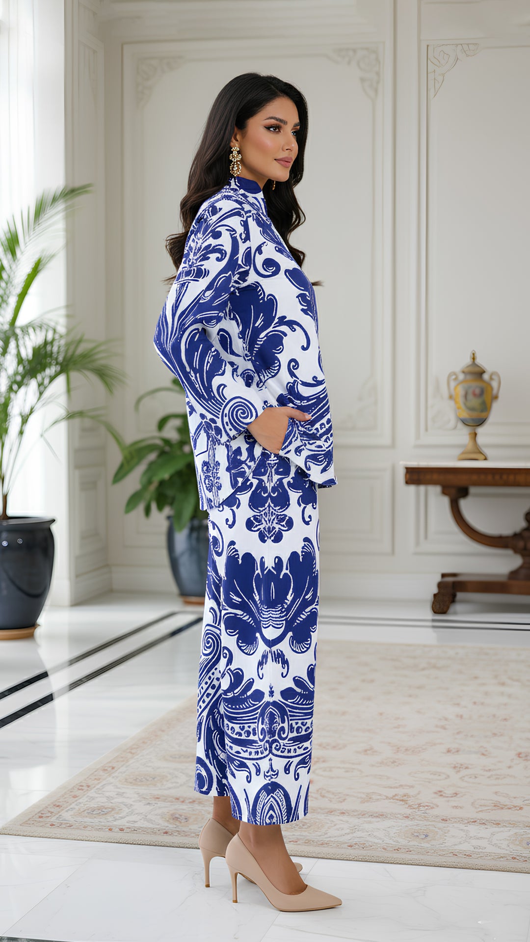 Sapphire Grace Two-Piece Set