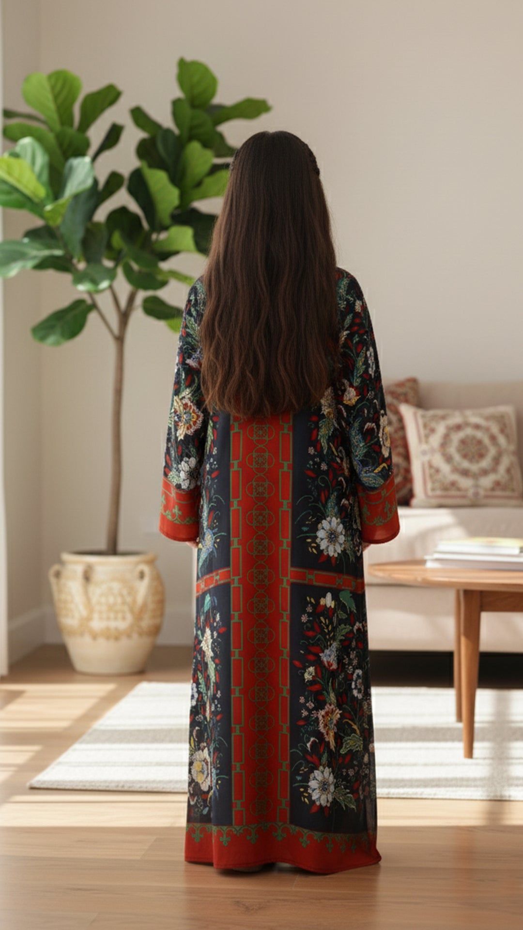 Iridesca Rouge Kids Kaftan Dress