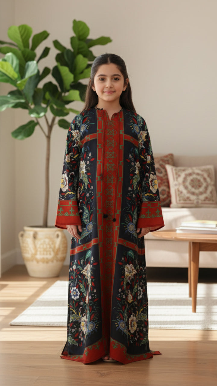 Iridesca Rouge Kids Kaftan Dress