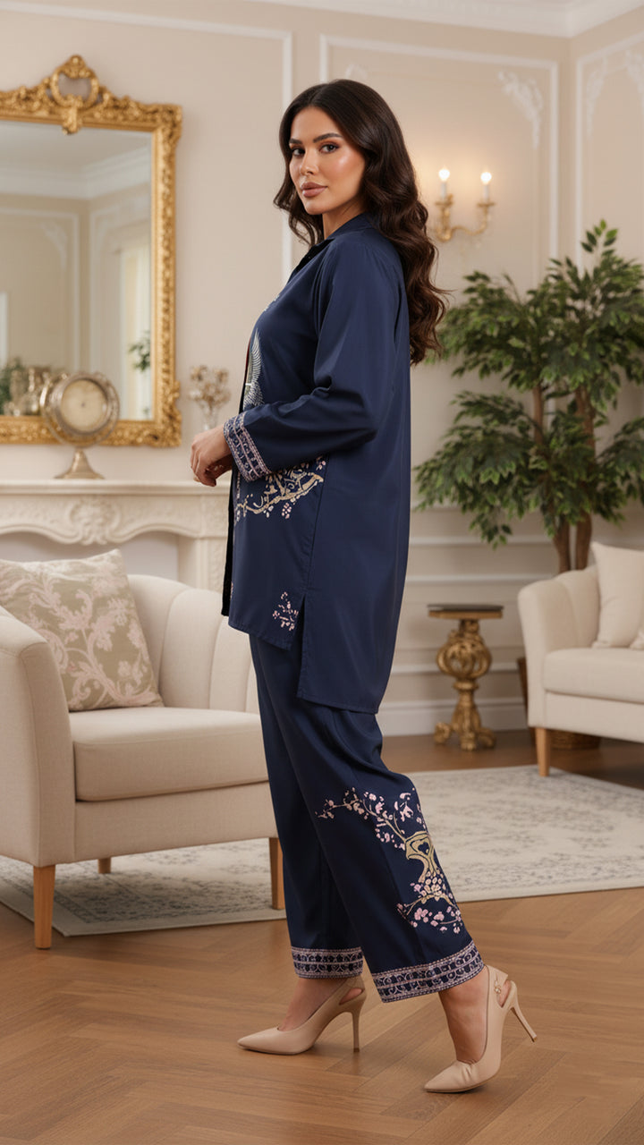 Selene Blue Matching Co-ord Set