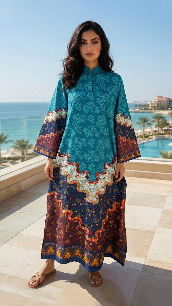 Rubelina Ciel Kaftan Dress
