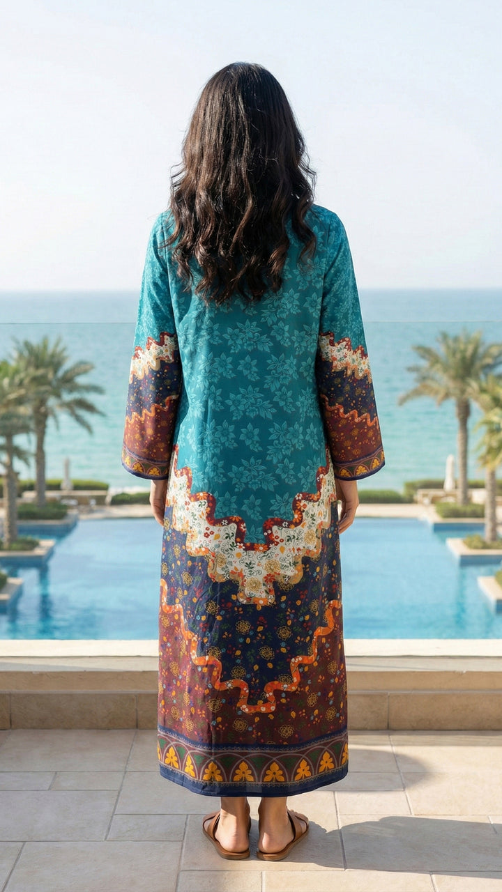 Rubelina Ciel Kaftan Dress