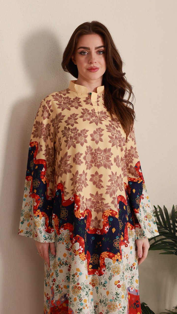 Rubelina Kaftan Dress