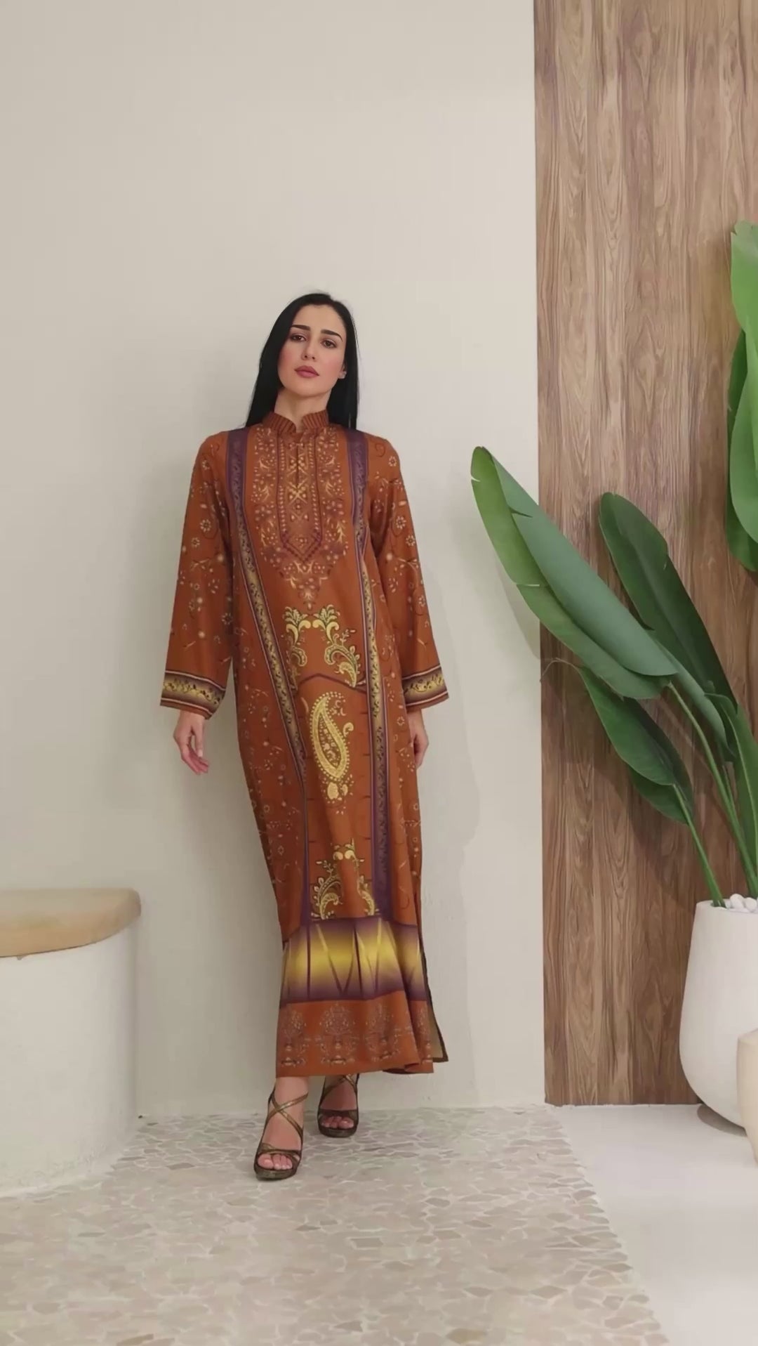 Seravelle Kaftan Dress