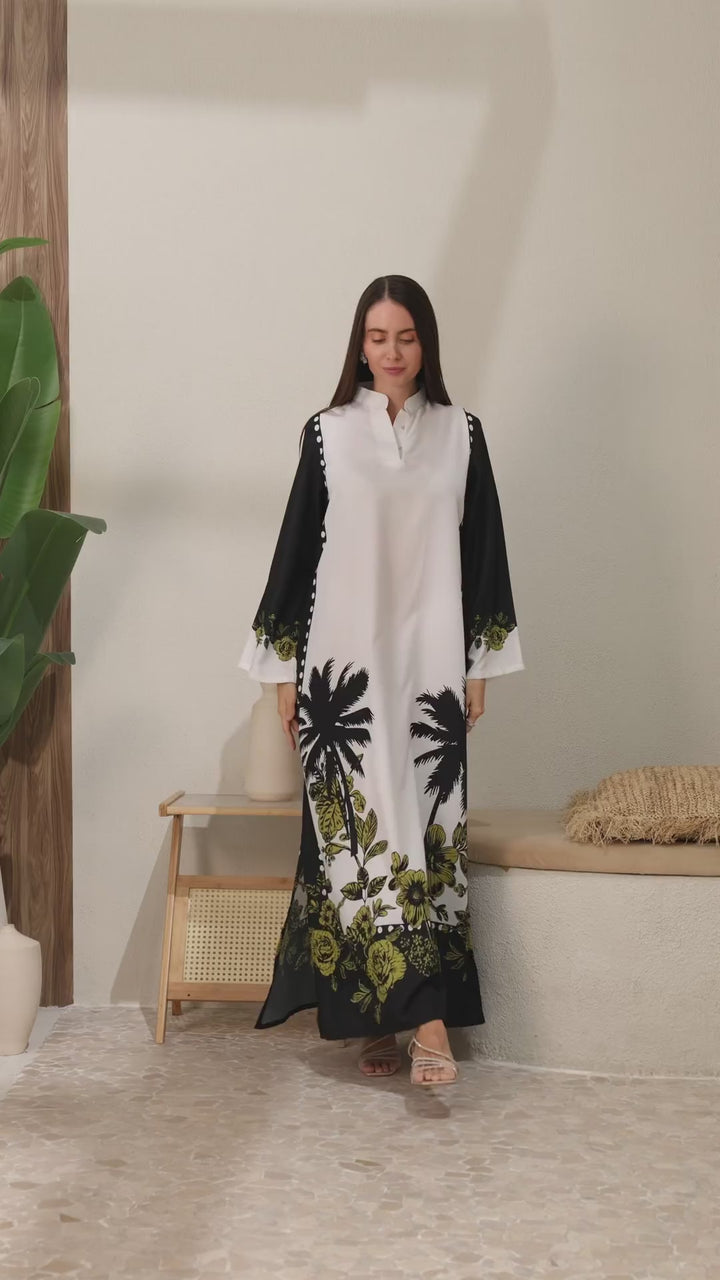 Zavielle Kaftan Dress