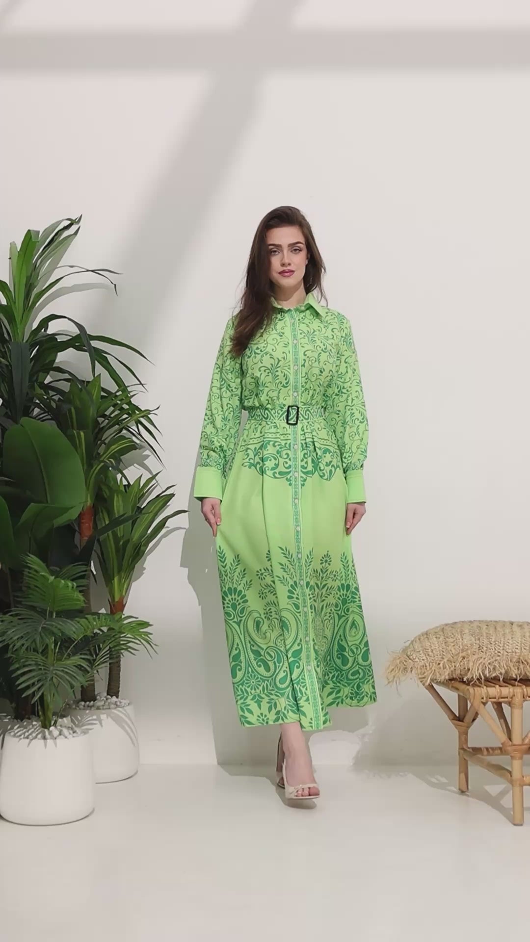 Aeloria Verde Dress