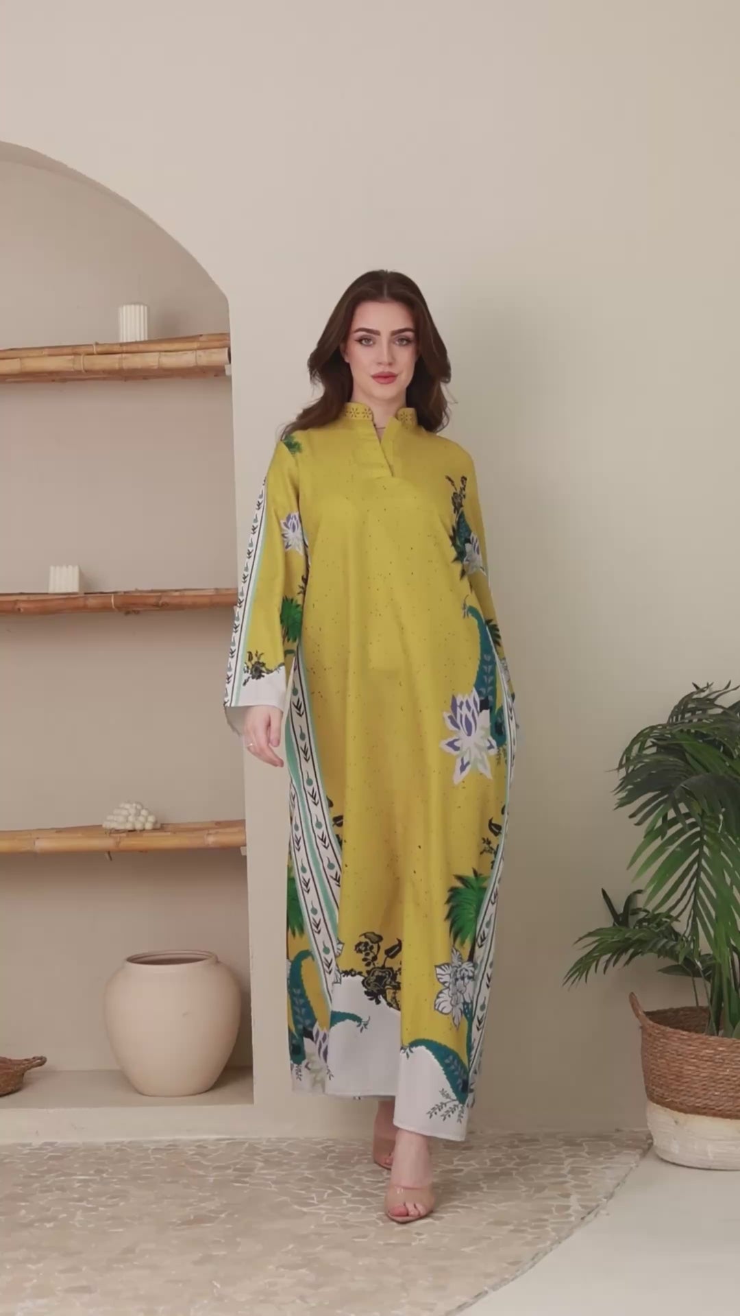 Tropelle Kaftan Dress