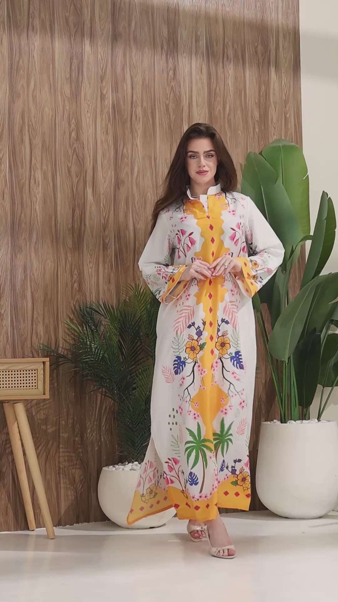 Solmira Kaftan Dress