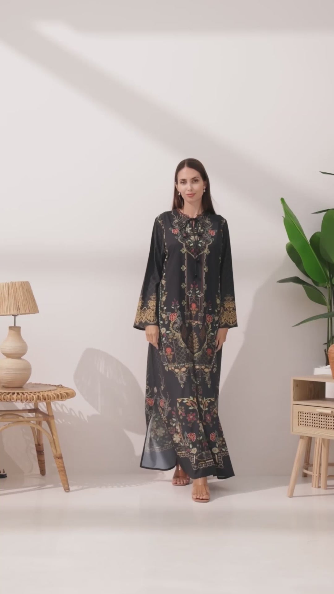 Cressida Kaftan Dress